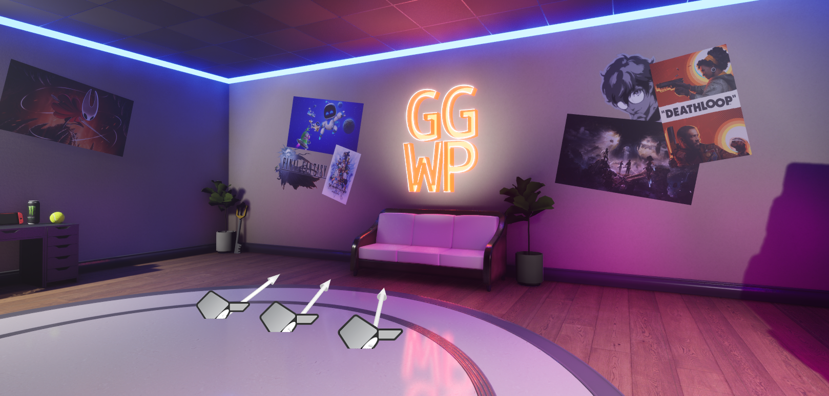 ^Scène de Virtual Production réalisée avec Unreal Engine 5 pour l'émission GGWP^