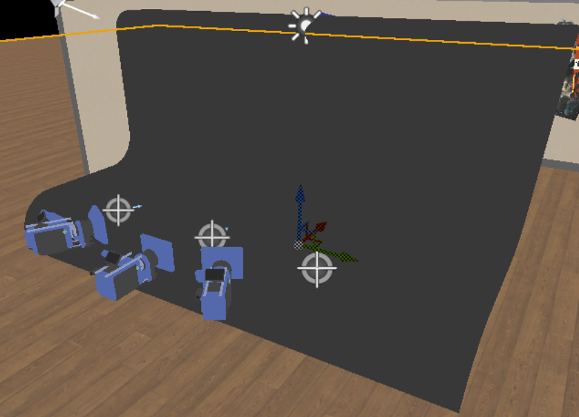 exemple de plate utilisé dans la virtual production